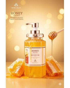 BEVERLY BEAUTY HONEY BODY WASH 蜂蜜多肽沐浴露 650ml