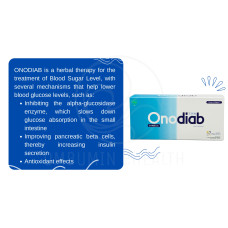 ONODIAB - Diabetes Support Supplement （30 capsules）